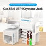 Vention Conector RJ45 IPFW0 Cat.6 UTP Blanco